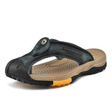 Mens Protective Toe Flip-Flops 04501657 Grey / 6 Shoes