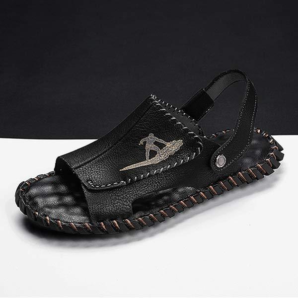 Mens Outdoor Casual Sandals 11204019 Black / 6.5 Shoes