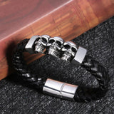 Mens Vintage Bracelet 00201282W Black / 19Cm Acc