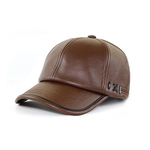 Mens Colorblock Hat Brown Hats