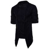 Men's Fake Two Piece Solid Color Knitted Sweater 59321235Y