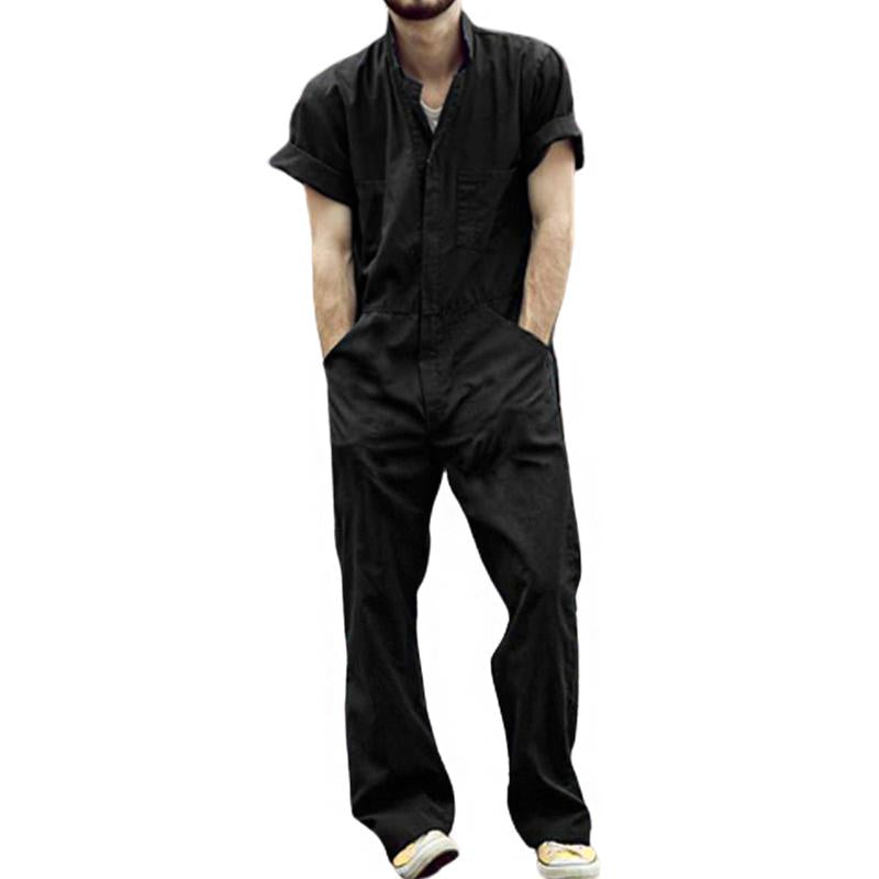 Men's Casual Multi-Pocket Cargo Jumpsuit Overall 32278228Y