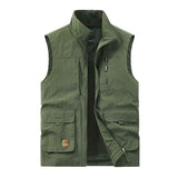 Mens Casual Vest 90035255W Army Green / M Vests