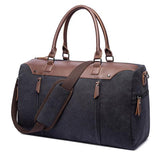 Casual Tote Canvas Luggage Bag 85085230M Black Handbags