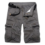 Mens Multi-Pocket Cargo Shorts (Belt Excluded) 26822139M Dark Gray / 29 Shorts