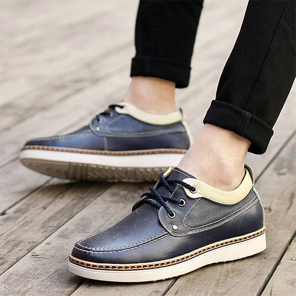 MEN'S CASUAL BUSINESS LEATHER SHOES 23583763