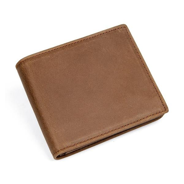 Vintage Short Wallet 14754506X Light Brown Wallet