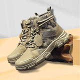 Mens Vintage Ankle Boots 97908803W Khaki / 6.5 Shoes