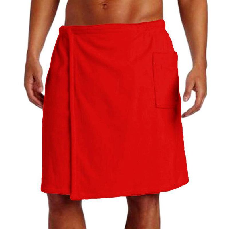 Asciugamano da bagno in velcro indossabile da uomo 62198247M