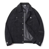 Mens Vintage Corduroy Jacket 30569040W Black / M Coats & Jackets