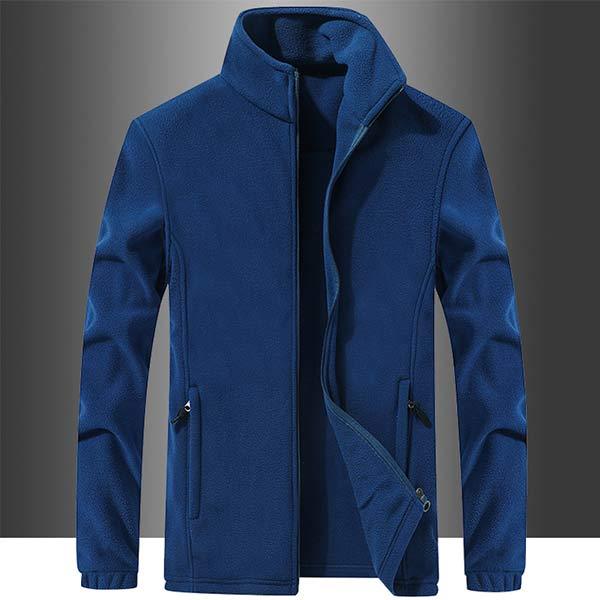 Mens Fleece Jacket 46422977W Navy / M Coats & Jackets