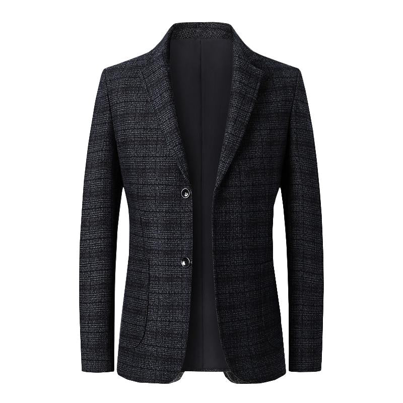 Men's Casual Slim Check Blazer 53304388X