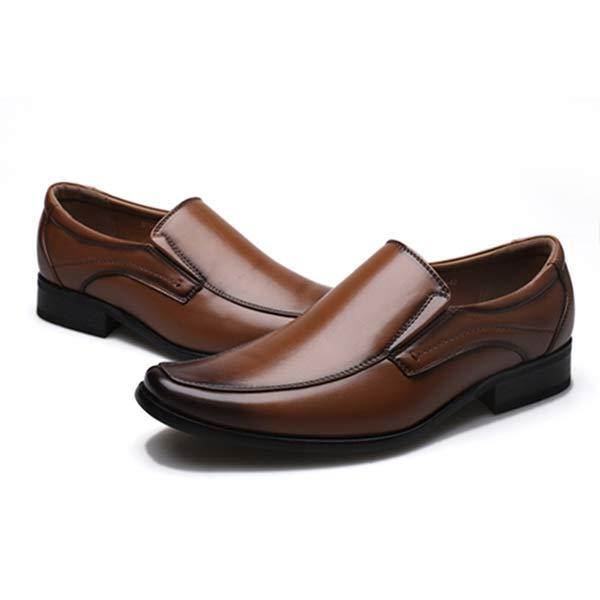 Mens Slip On Small Square Leather Shoes 17995831 Shoes