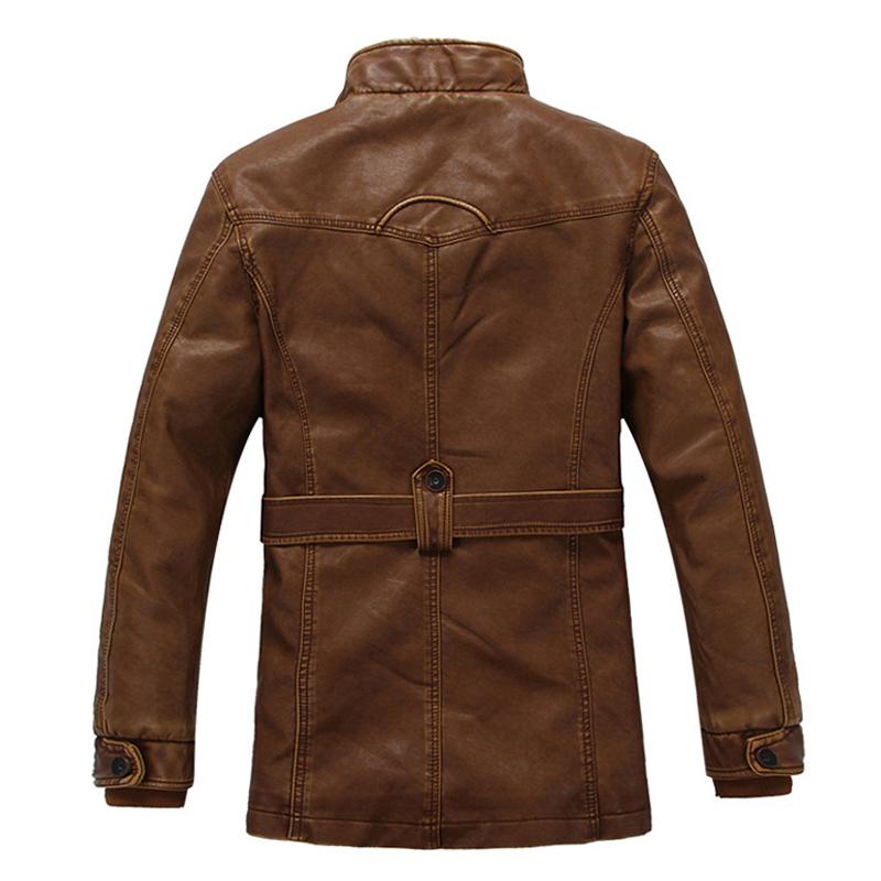 Men's Thickened Fleece Slim Fit Coat 72540691X