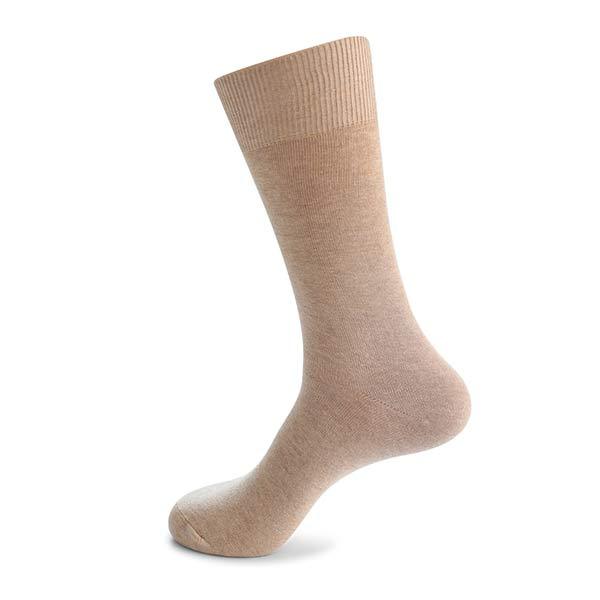 Mens Cotton Socks 82891270W Khaki / 39-42 Acc