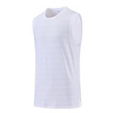 Men's Solid Color Sleeveless Quick Dry T-Shirt 19832642Y