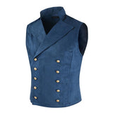 Men's Double Breasted Vintage Vest 43743713X