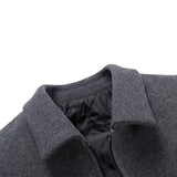 Men's Solid Color Lapel Jacket 12720500X