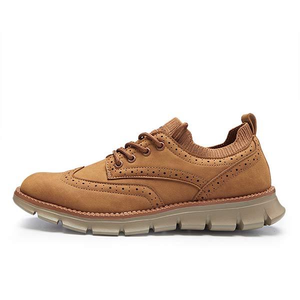 Mens Brogue Casual Leather Shoes 08195238 Shoes