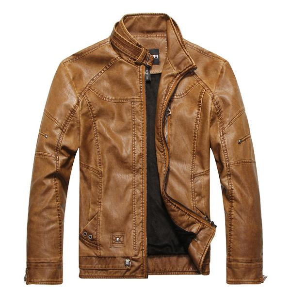 Mens Stand Collar Fleece Jacket 52716138X Yellow / M Coats & Jackets