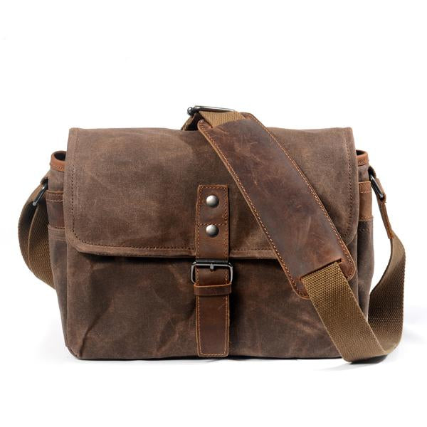 Vintage Canvas Camera Bag Coffee Bag