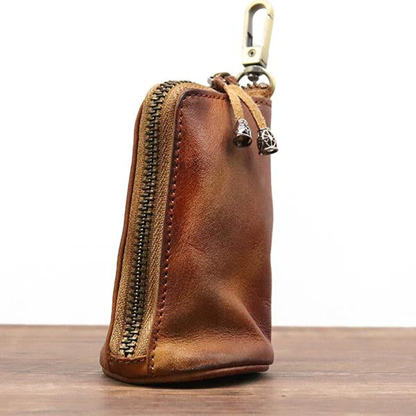 Vintage Cowhide Waist Key Bag 03475626M Keychains