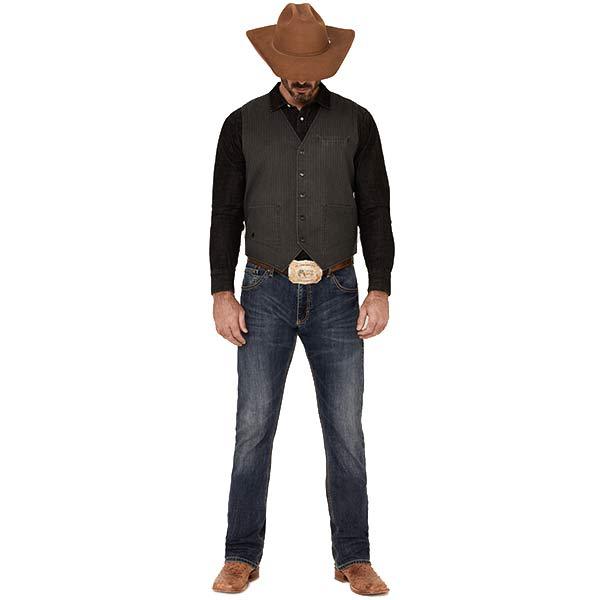 Mens Striped Vest Wd65 Vests