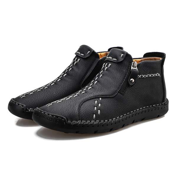 Mens Casual Leather Boots 97922599 Shoes