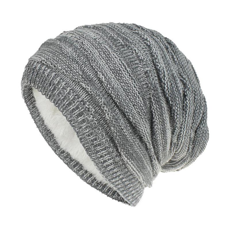 Warm Knitted Hat Hat / Pale Free Size Hats