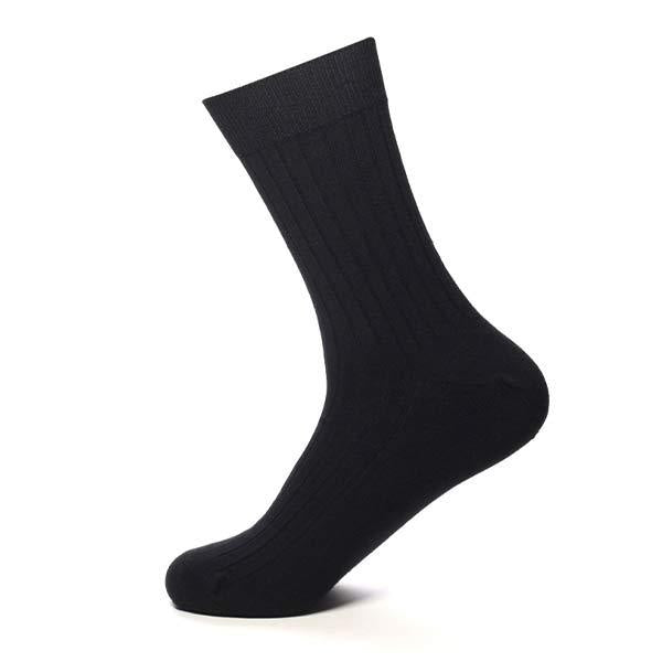 Mens Cotton Socks 74681851W Black / 24-26Cm(39-42 Acc