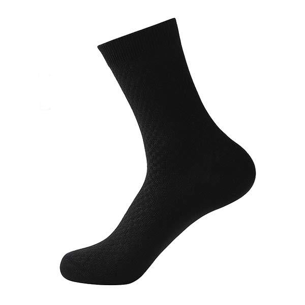 Mens Cotton Socks 74392762W Black Acc