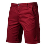Mens Loose Straight Shorts 34478903X Wine Red / 30 Shorts