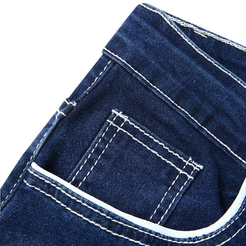 Men's Slim Double Thread Jeans 98971437X