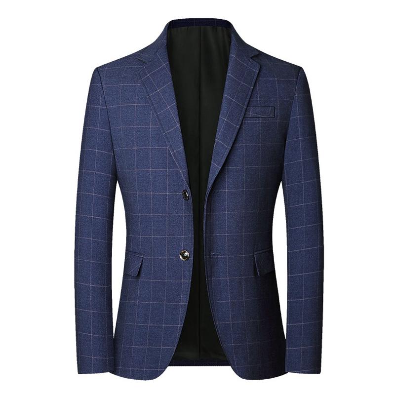 Blazer à boutonnage simple pour homme 14866700X