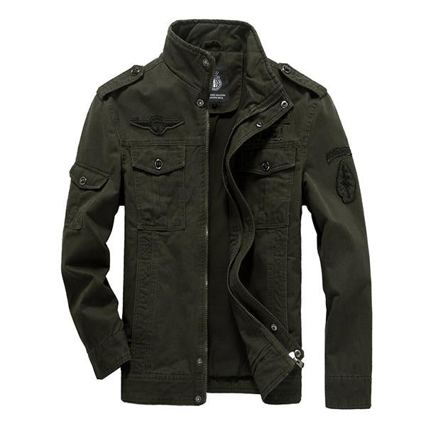 Mens Casual Workwear Outdoor Jacket 47261658M Army Green / M Coats & Jackets