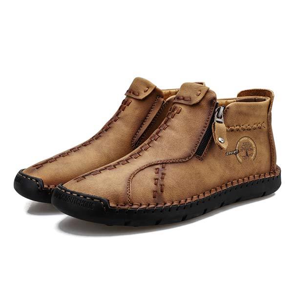 Mens Casual Leather Boots 97922599 Shoes