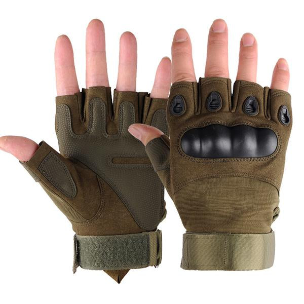 Half-Finger Non-Slip Wear-Resistant Gloves 58373771M Army Green / M Gloves