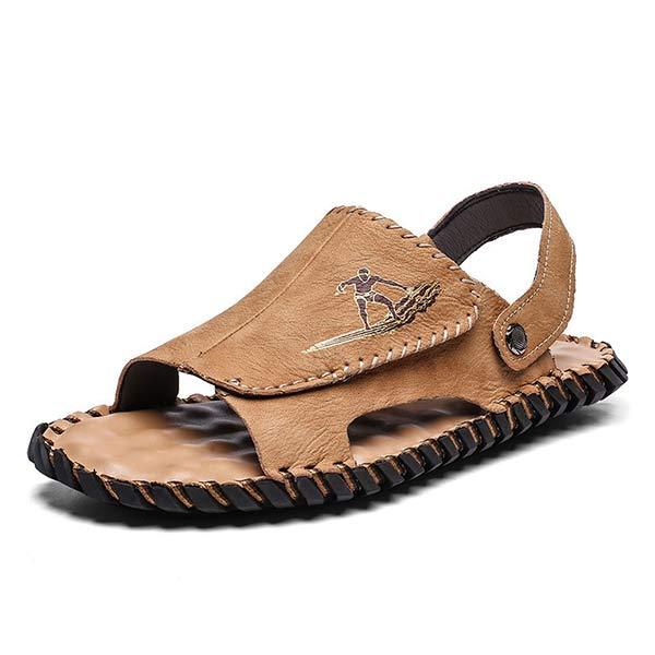 Mens Outdoor Casual Sandals 11204019 Brown / 6.5 Shoes