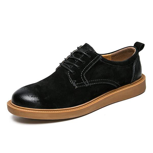 MEN'S ROUND TOE LACE UP OXFORD SHOES 87635030