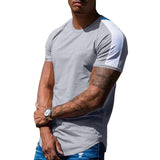 Men's Casual Sports Round Neck Quick-drying Short-sleeved T-shirt 55793661M