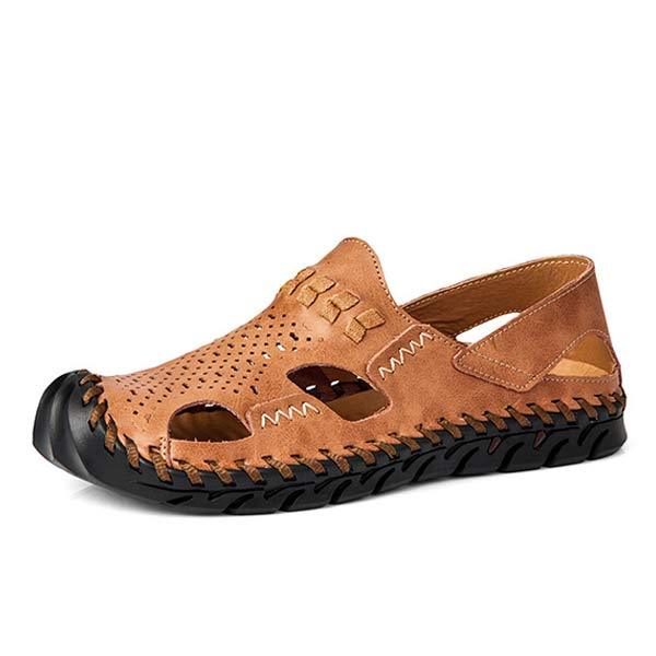 MEN'S OUTDOOR CASUAL LEATHER SANDALS 83083901