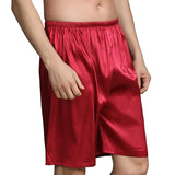 Men's Simple Solid Color Pajama Shorts 90264481Y