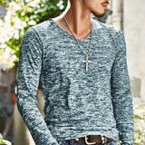 Men's Camouflage Round Neck Long Sleeve T-Shirt 14792221X