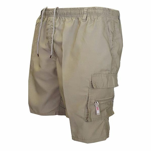 Mens Casual Loose Cargo Shorts 80245738M Khaki / S Shorts