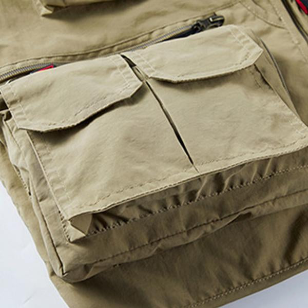 Mens Multi-Pocket Tactical Cargo Vest 53117159M Vests
