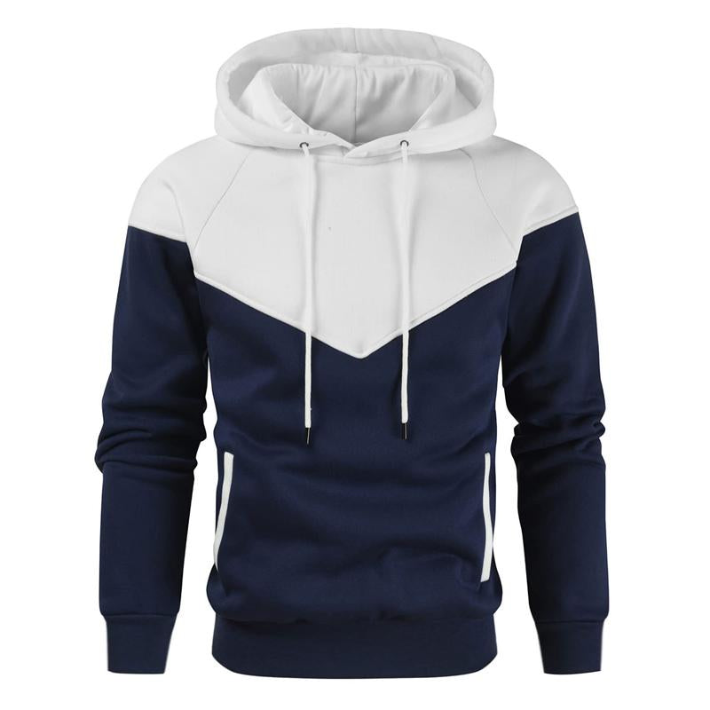 Men's Colorblock Color Contrast Sports Sweatshirt 35222976X
