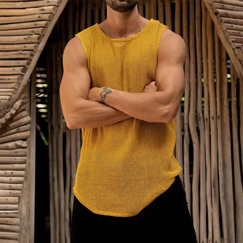 Men's Summer Casual Breathable Tank Top 01705402M