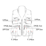 Mens Outdoor Breathable Multifunctional Fishing Vest 66707258M Vests