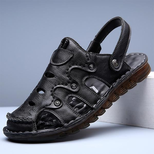 Mens Beach Outdoor Casual Sandals 48982640M Black / 6 Shoes