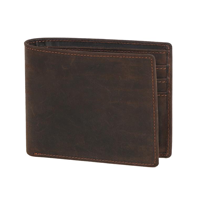 Vintage Cowhide Wallet 72625526W Coffee Wallet
